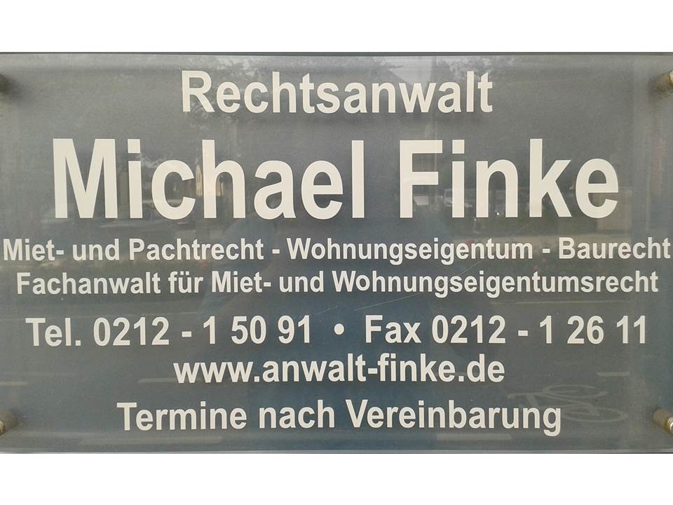 Rechtsanwalt Michael Finke