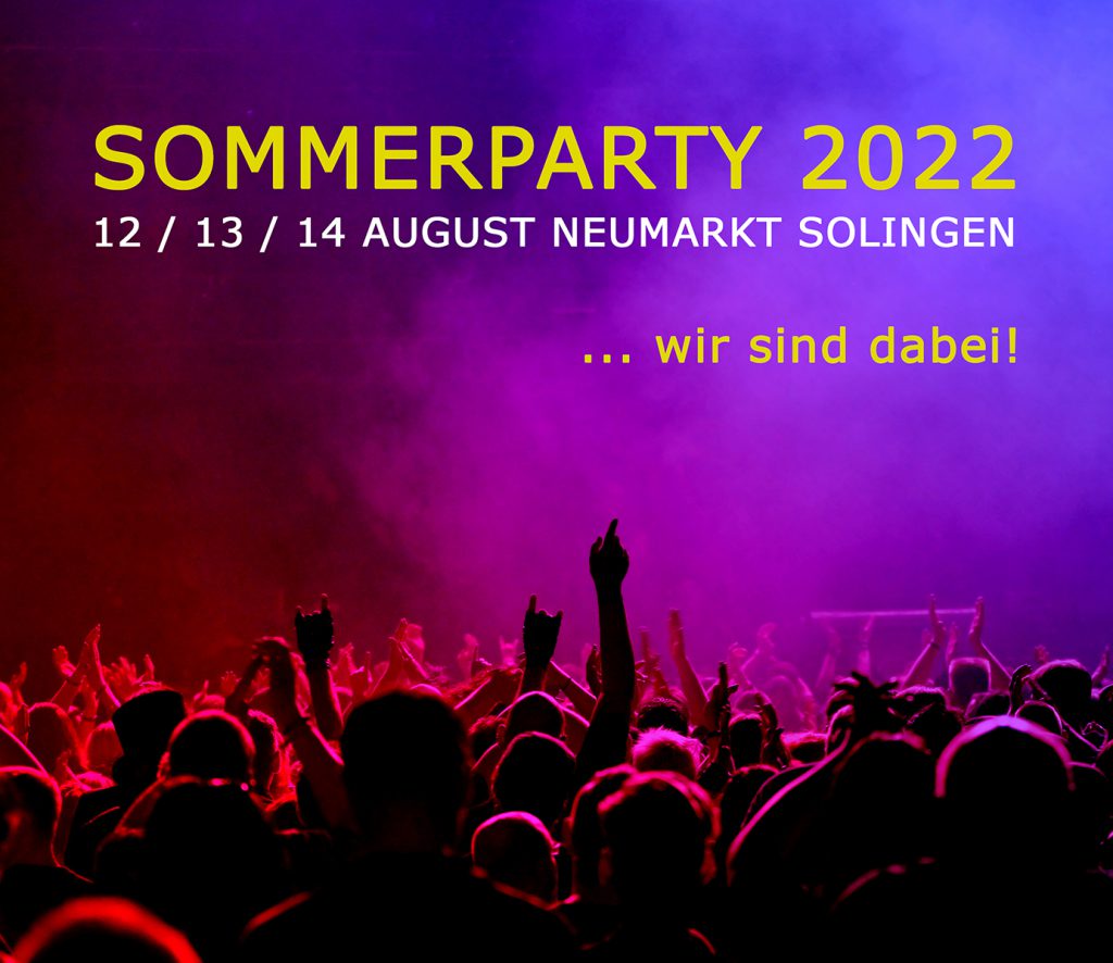Sommerparty Solingen 2022